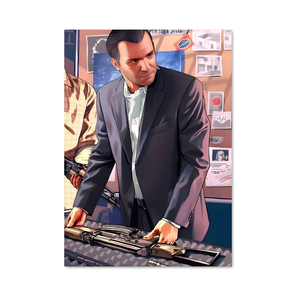 Poster Michael le Stratège